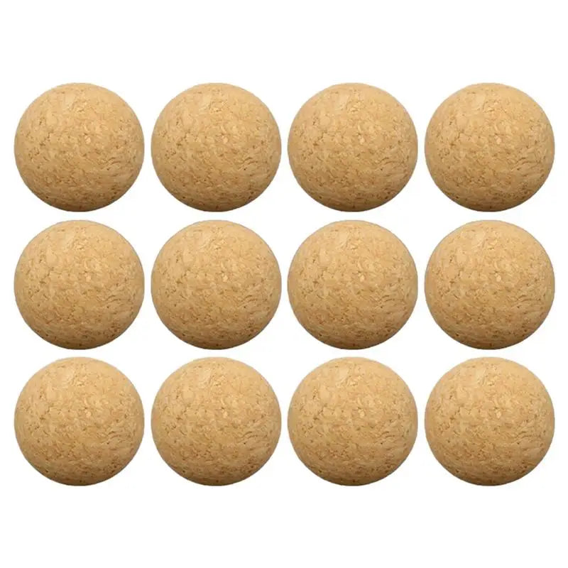 1/6Pcs 36mm Table Football Cork Solid Wood Foosball Table Soccer Ball Fussball Football Machine Replacement Accessories - Buy online at  Vibe In Cart.