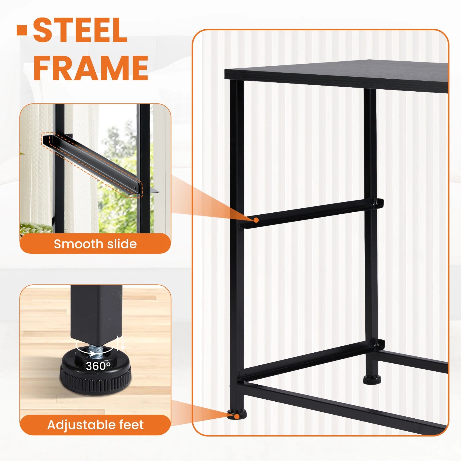 JHK Nightstand Bedside Coffee Sofa Tea Table Storage Closet Chest Clothes Display For Bedroom 2 Fabric Drawers Cabinet Furniture - Buy online at  Vibe In Cart.