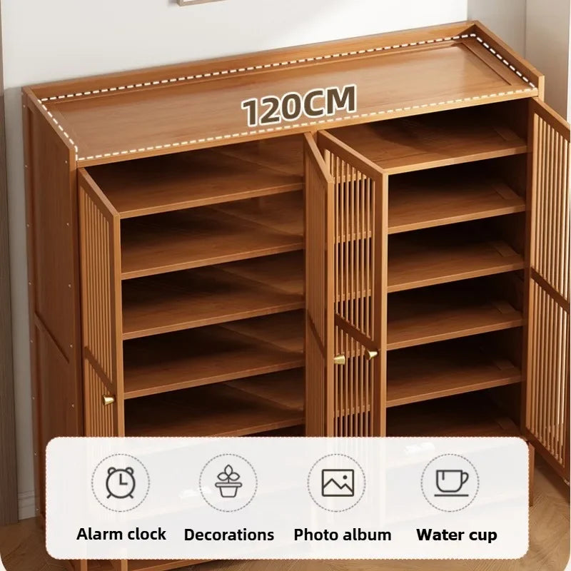 Wall mounted shoe rack, home entrance, multi-layer storage, artifact storage, dormitory, dust-proof shoe cabinet, entrance - Buy online at  Vibe In Cart.