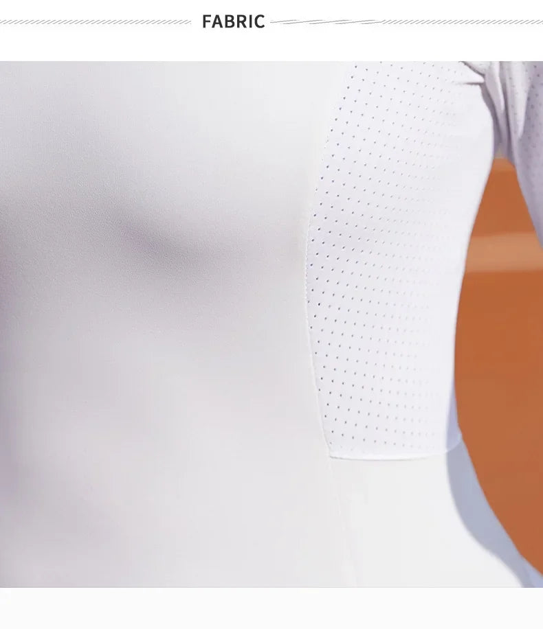 Women's Golf Long-Sleeve Suit Lady Zipper Collar Tennis Dress Fitness Yoga Running Quick Dry Skorts Pleated Outdoor Sports Dress - Buy online at  Vibe In Cart.