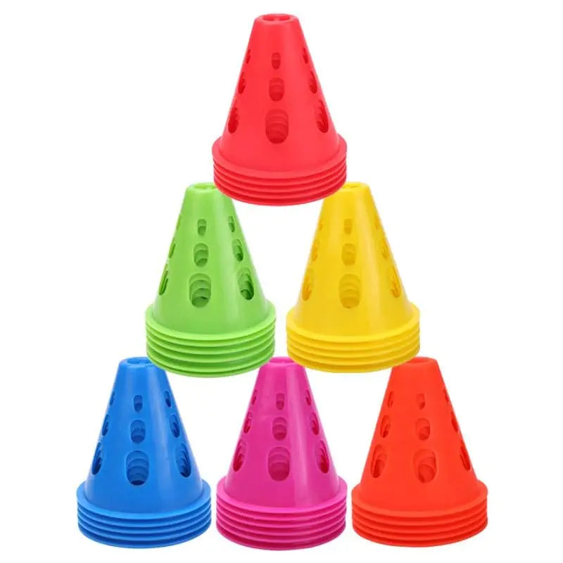 20/40/60 PCS Colorful Windproof Skate Marker Cones Roller Football Marking Cup Soccer Training Equipment - Buy online at  Vibe In Cart.