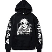 Japanese Manga Jujutsu Kaisen Satoru Gojo Men's Hoodie Sweatshirt Men Womnen Fashion Brand Design Pullover Men's Fleece Hoodies - Buy online at  Vibe In Cart.
