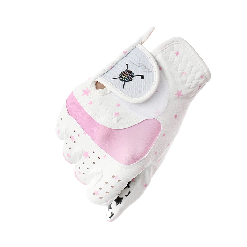 Golf Gloves Children's Golf Gloves Child Boys Girls PU Microfiber Cloth Breathable Non-slip Protection A Pair Kids Velcro Gifts - Buy online at  Vibe In Cart.