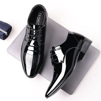 Men's Casual Dress Shoes Mesh Pattern Derby Shoe Classic Lace-up Pointed Formal Oxford Tuxedo Shoes For Men - Buy online at  Vibe In Cart.