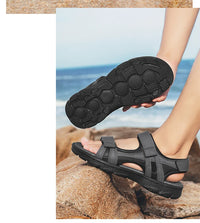 Men's Waterproof Sports Sandals for Hiking and Beach Open Toe Adjustable