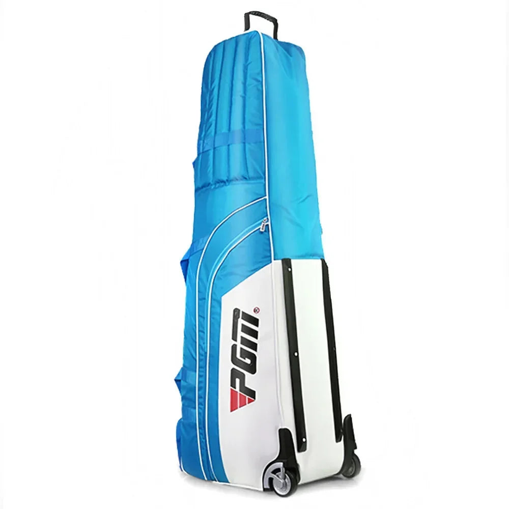 Foldable Nylon Golf Travel Bag with Wheel and Stand