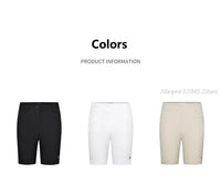 Pgm Women Summer Golf Shorts Elastic Casual Half Trousers Ladies Sports High Waist Shorts Slim Golf Clothing Tennis Wear