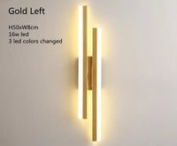 LED Indoor Wall Mounted Lamp with Iron Body and Acrylic Shade