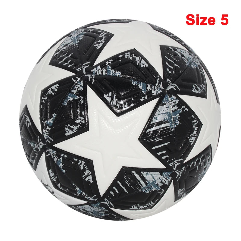 Soccer Ball Seamless PU Material Sizes 4 and 5