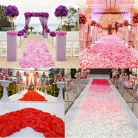 Multicolor Artificial Fake Rose Red Roses Silk Fake Flowers Petals for Valentine's Day Wedding Party Favors Romantic Decoration - Buy online at  Vibe In Cart.