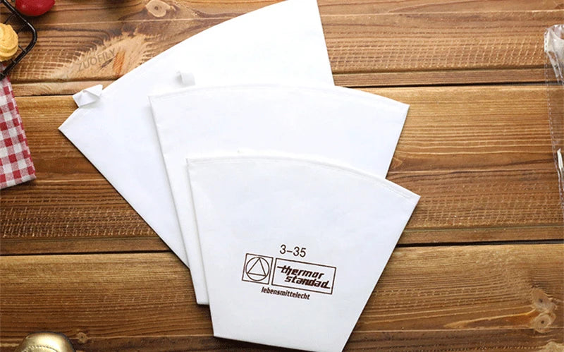 3 Size Reusable Cotton Pastry Bag for Icing Piping Thicken Fondant Cake Cream Baking Decoration Tool Kitchen Cookie Bakeware 1Pc - Buy online at  Vibe In Cart.