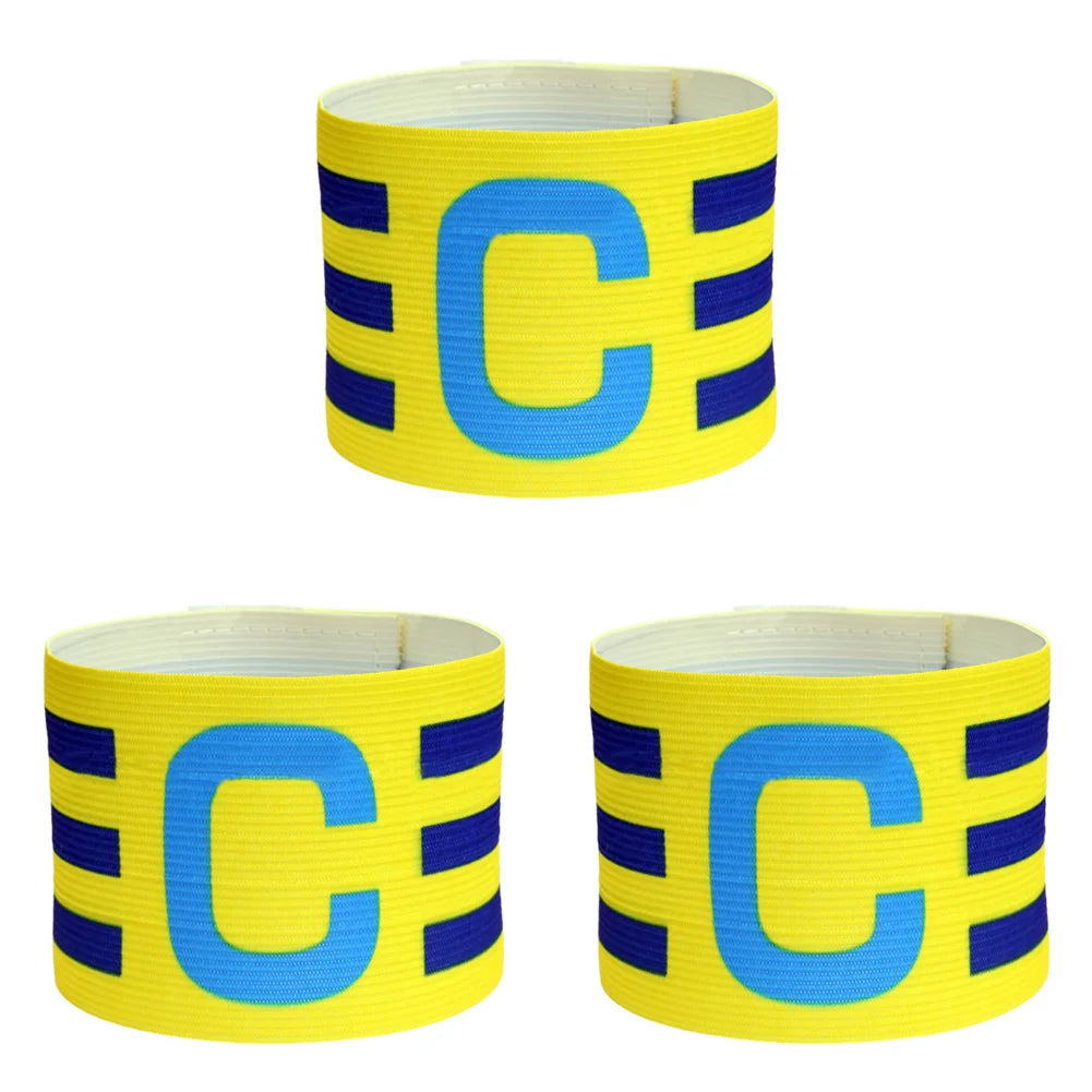 Soccer Captain Armband Adjustable for Kids and Adults 1-5 Pieces