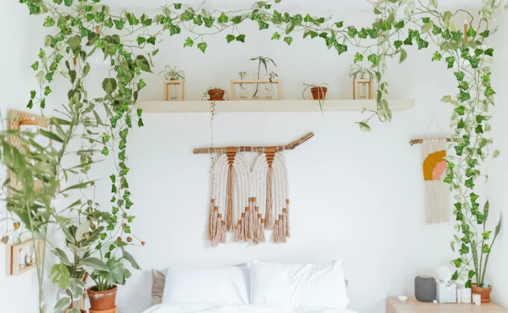 2.1M Green Ivy Leaf Hanging Vine Artificial Garland Silk Wall Plant Home Garden Decoration Wedding Party DIY Fake Wreath Leaves - Buy online at  Vibe In Cart.