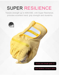 Golf Gloves Women Sport Gloves Silica Gel Non Slip Absorb Sweat Nanometer Golf Breathable Glove Palm Protection Wear Resistant - Buy online at  Vibe In Cart.