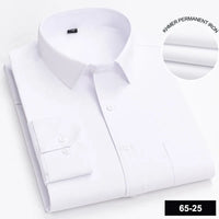 Men's Long Sleeve Plaid Stripe Shirt With Single Pocket For All Seasons