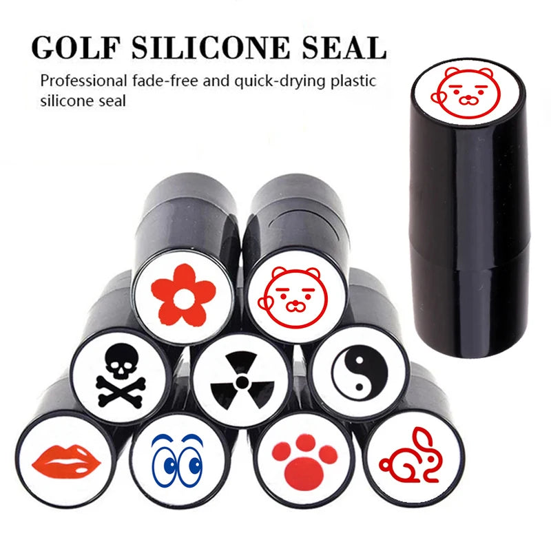 New Golf Ball Stamper Stamp Marker Impression Seal Quick-dry Plastic Multicolors Golf adis Accessories Symbol For Golfer Gift - Buy online at  Vibe In Cart.
