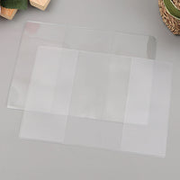 Passport Protective Cover Transparent Frosted PVC Waterproof 1-4 Pack
