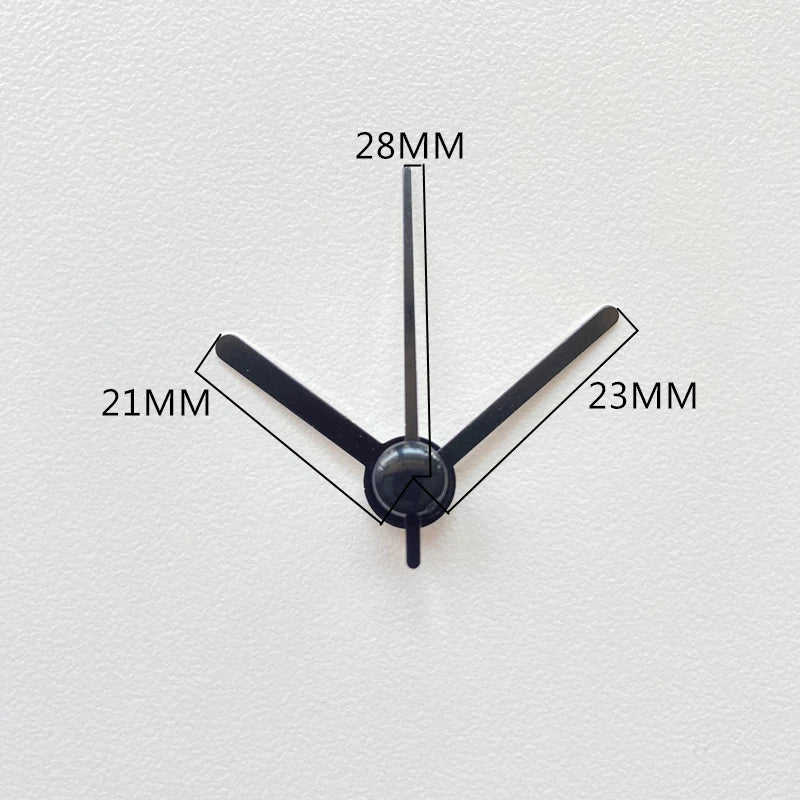 Silent Quartz Battery Operated Clock Movement with Hands