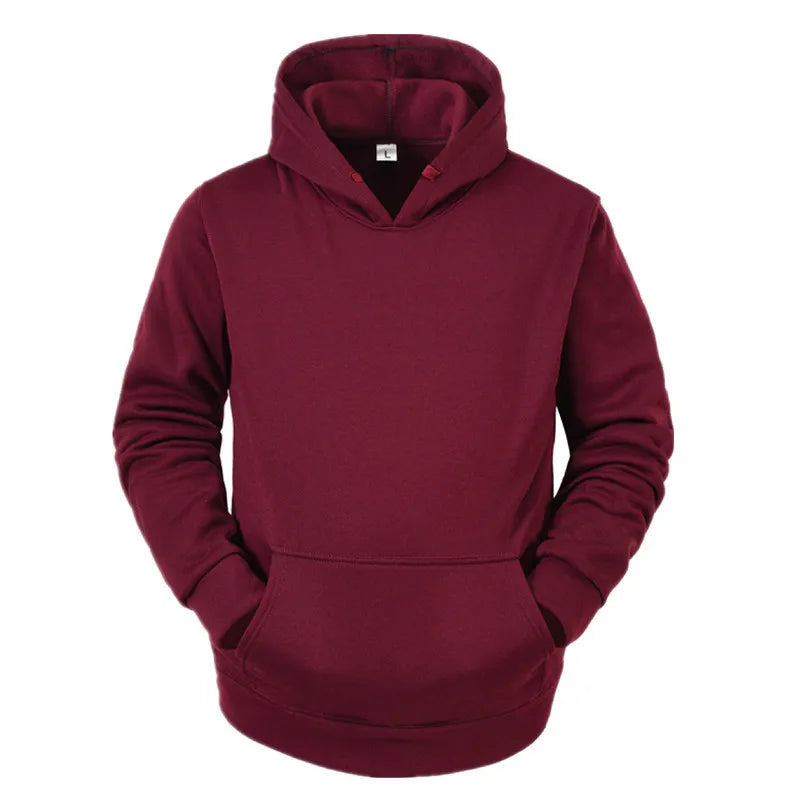 Men's and Women's Clothing 14Colors Spring and Autumn Men's and Women's Hoodies Tops Solid Color Long-sleeved Hooded Sweatshirts - Buy online at  Vibe In Cart.