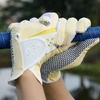 Breathable Women's Golf Gloves Comfortable Wear Resistant Outdoor Sports Gloves Soft Durable PU Leather Golf Mittens - Buy online at  Vibe In Cart.