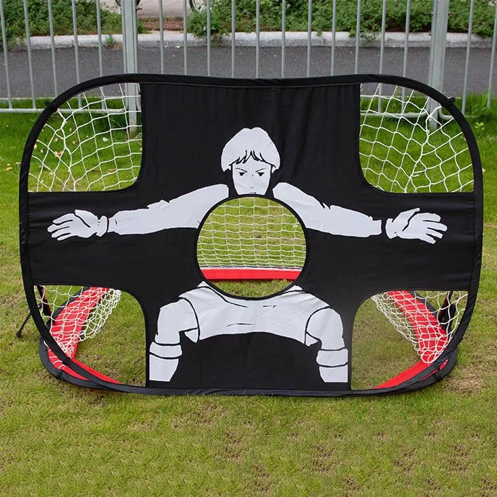 Foldable Football Goal Nylon Soccer Goal Kids and Adults Football Target Net for Playground Backyard Indoor Outdoor Training - Buy online at  Vibe In Cart.