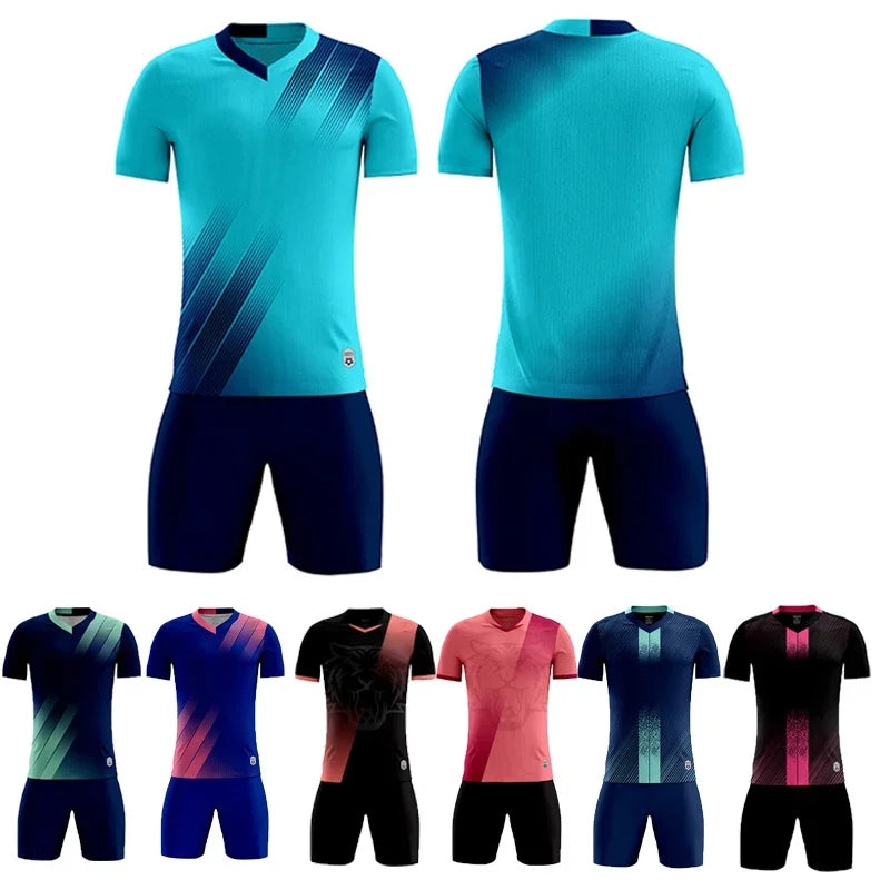 Football Jerseys Soccer Uniforms Adult and Kids Futsal Sportswear Kits Training Tracksuits Athlete Training Clothing customized - Buy online at  Vibe In Cart.