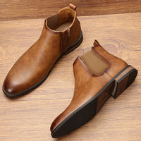 Size 7~13 Men Chelsea Boots  Ankle Boots soft leather Men Boots - Buy online at  Vibe In Cart.