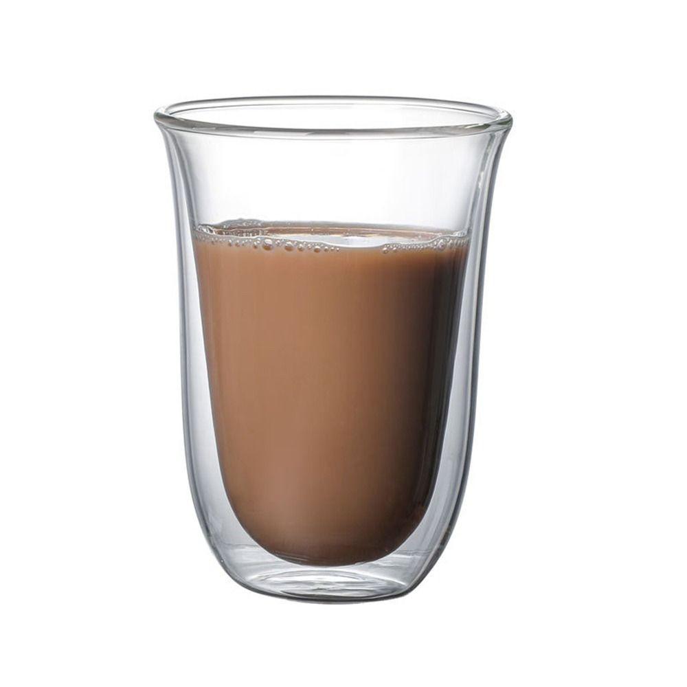 Double Wall Glass Cup Transparent Clear Heat Resistant Tea Drink Cups Mini Whisky Cup Espresso Coffee Cup  Bar Drinkware  Gift - Buy online at  Vibe In Cart.