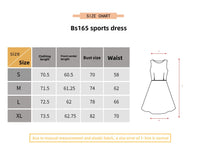2026 New tennis dress ballet dress sexy back cross lace badminton anti-light lacework Separate shorts yoga golf sports dress