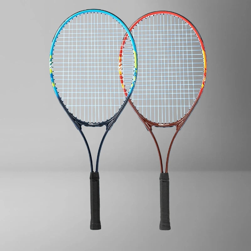 Adult Beginner Female Outdoor One-piece Aluminum Alloy Tennis Racket Male Indoor Single Training One-piece Tennis Racket - Buy online at  Vibe In Cart.