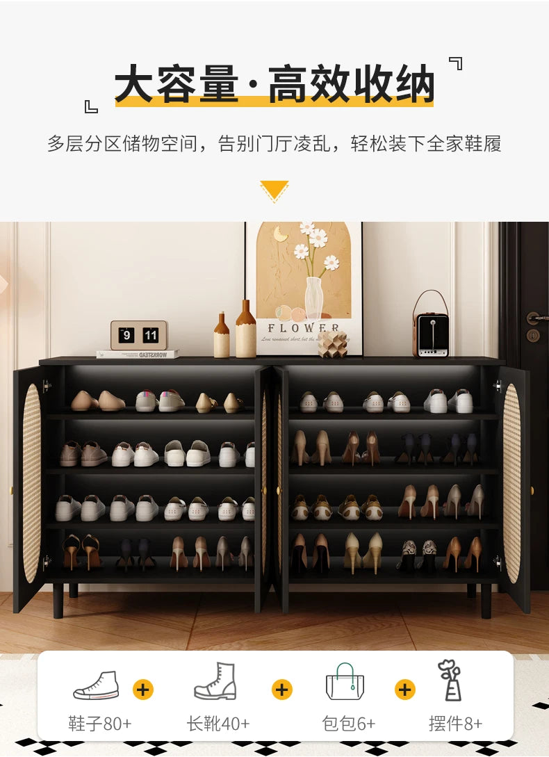 Nordic Wooden Shoe Cabinet Organizer Designer Italian Minimalist Shoe Shelf Vertical Modern Hallway Gabinete Entrance Furniture - Buy online at  Vibe In Cart.