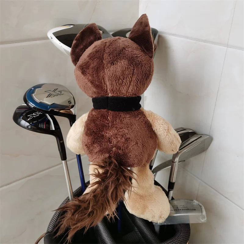 Plush Headcover for Golf Fairway Woods and Right Handed Clubs