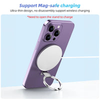 Magnetic Finger Ring Holder with Kickstand for Phones