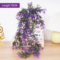 Artificial Plant Rattan Wall Hanging Vines Leaves Branches Plastic Fake Silk Leaf Green Plant Ivy Home Outdoor Garden Decor - Buy online at  Vibe In Cart.