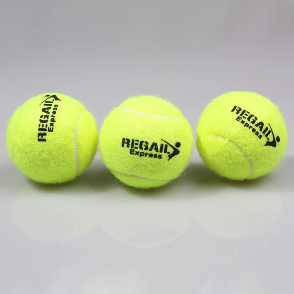 Professional Rubber Tennis Ball High Resilience Tennis Practice Ball for School Club Competition Training Exercises - Buy online at  Vibe In Cart.