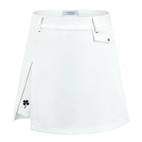 Ttygj New Women's Golf Skirt Summer Sports Pleated Skirt A-lined Split Women's Golf Sportswear Tennis Skorts with Inner Shorts