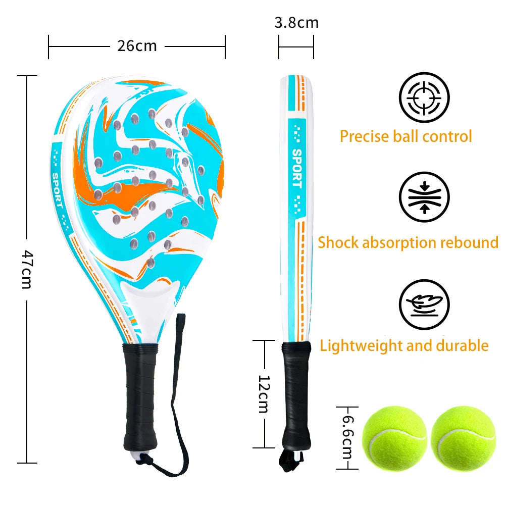 Tennis Racket | Padel Racket, Made of Ultra Light Carbon Fiber Material, with Strong Elasticity and Good Quality - Buy online at  Vibe In Cart.