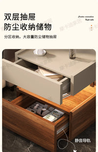 Simple European Bedside Table Classic Storage Luxury Trendy Night Table Modern Premium Comodini Camera Letto Bedroom Furnitures - Buy online at  Vibe In Cart.