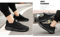 Men's Casual Sneakers Breathable Comfortable Walking Shoe Lace-up and Anti-slip Athletic Jogging Tennis Shoe Large Size 39-50 - Buy online at  Vibe In Cart.