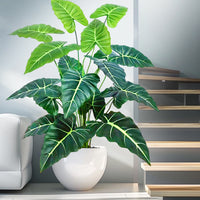 60-107cm Artificial Flowers Calla Lily Horseshoe Leaf Turtle Leaf Bobcat Leaf Fake Plant Ornamental Holiday Home Decoration - Buy online at  Vibe In Cart.