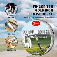 Professional Golf Club Wax, Quick-Acting Polishing Wax, Restores Mirror Shine, Metal Polish, White Golf Equipment Protection Wax - Buy online at  Vibe In Cart.