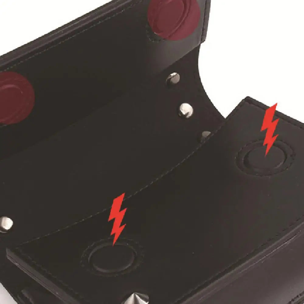 Golf Rangefinder PU Carry Bag with Magnetic Closure and Waist Belt