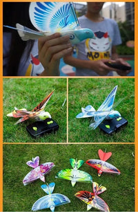 Children RC 2.4GHz Airplane RC Bird Remote Control Toys e-Bird Flying Birds Electronic Mini Drone Toys For Gifts Boys Girls