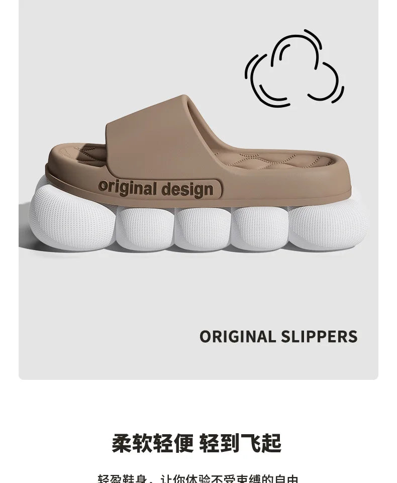 Asgard Men's Summer Slippers 2025 New Indoor Anti-slip Bathroome Slippers Comfort Thick Sole Beach Shoes Men Soft EVA Slippers - Buy online at  Vibe In Cart.