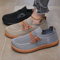 Women's Wide Footed Mesh Loafers Minimalist Fashionable Khaki Style Shoes Breathable Slip on  Barefoot Sneakers Design for Women - Buy online at  Vibe In Cart.