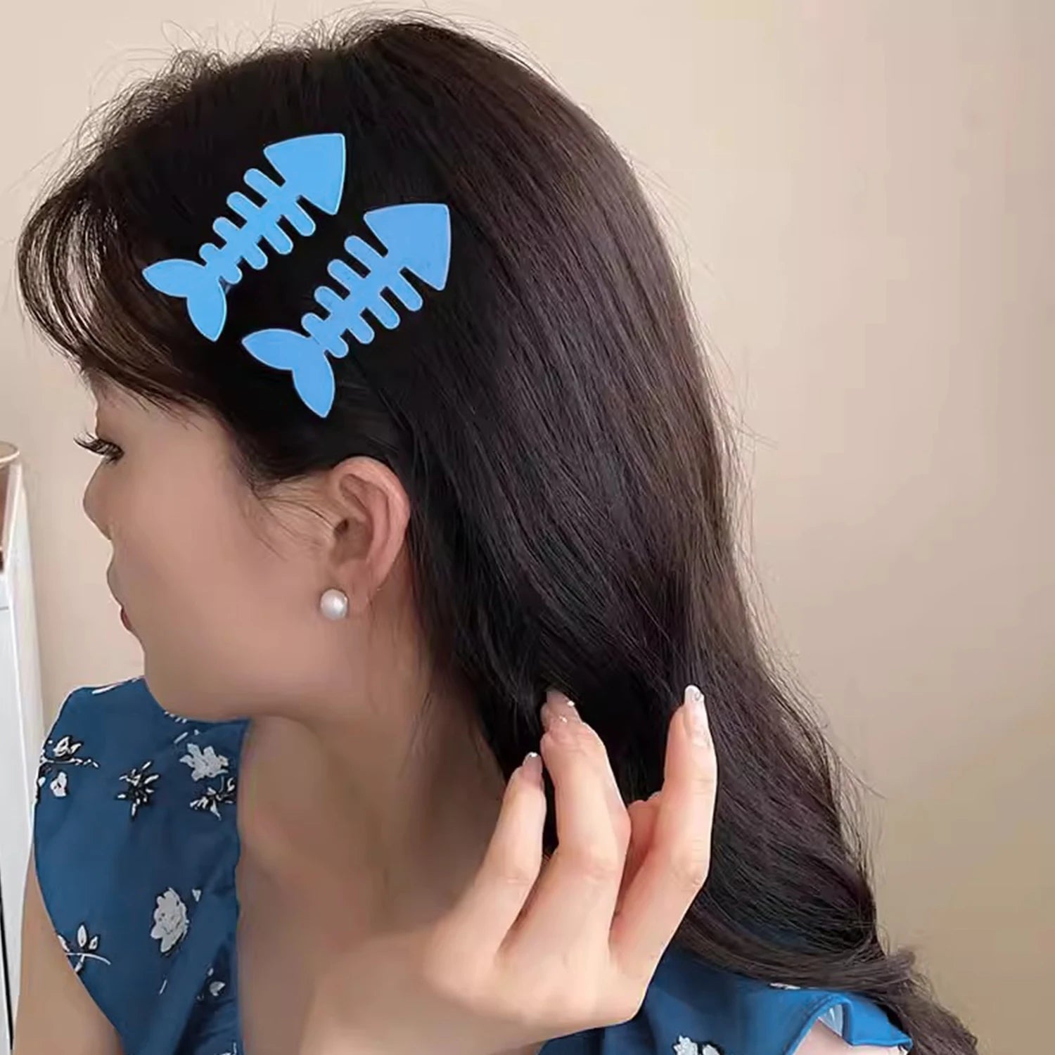 Matte Fishbone Hair Clip for girls Small Barrettes Bangs Side Clips For Women Cute Hairpins Headdress headwear Hair Accessories - Buy online at  Vibe In Cart.