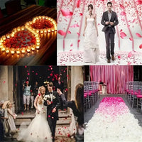 Multicolor Artificial Fake Rose Red Roses Silk Fake Flowers Petals for Valentine's Day Wedding Party Favors Romantic Decoration - Buy online at  Vibe In Cart.