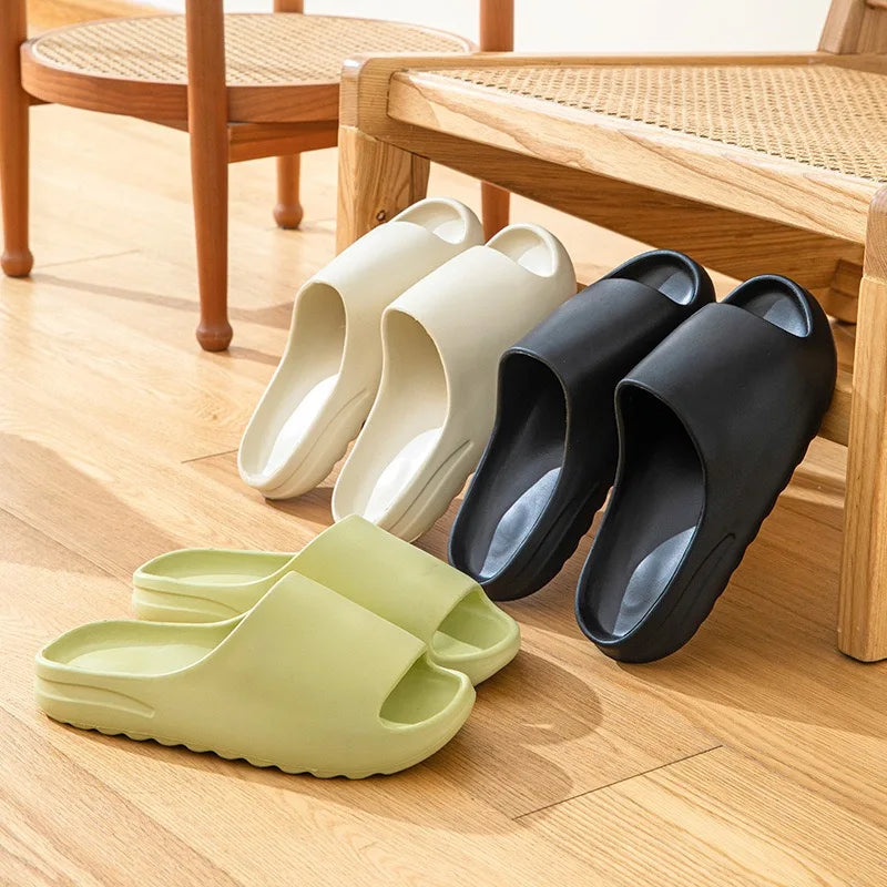 Summer Slippers For Men Women EVA Soft Bottom Indoor Home Slides Brand Slipper Man Sandals Beach Shoes Male Slippers Flip Flops - Buy online at  Vibe In Cart.