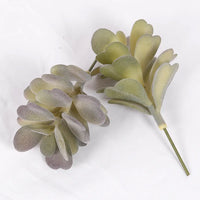 Artificial Succulent Plant Green PVC One Piece Desktop Ornament