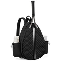 Zipper Closure Tennis Bag Large Capacity Waterproof Tennis Crossbody Bag Adjustable Strap Polyester Tennis Racket Backpack - Buy online at  Vibe In Cart.
